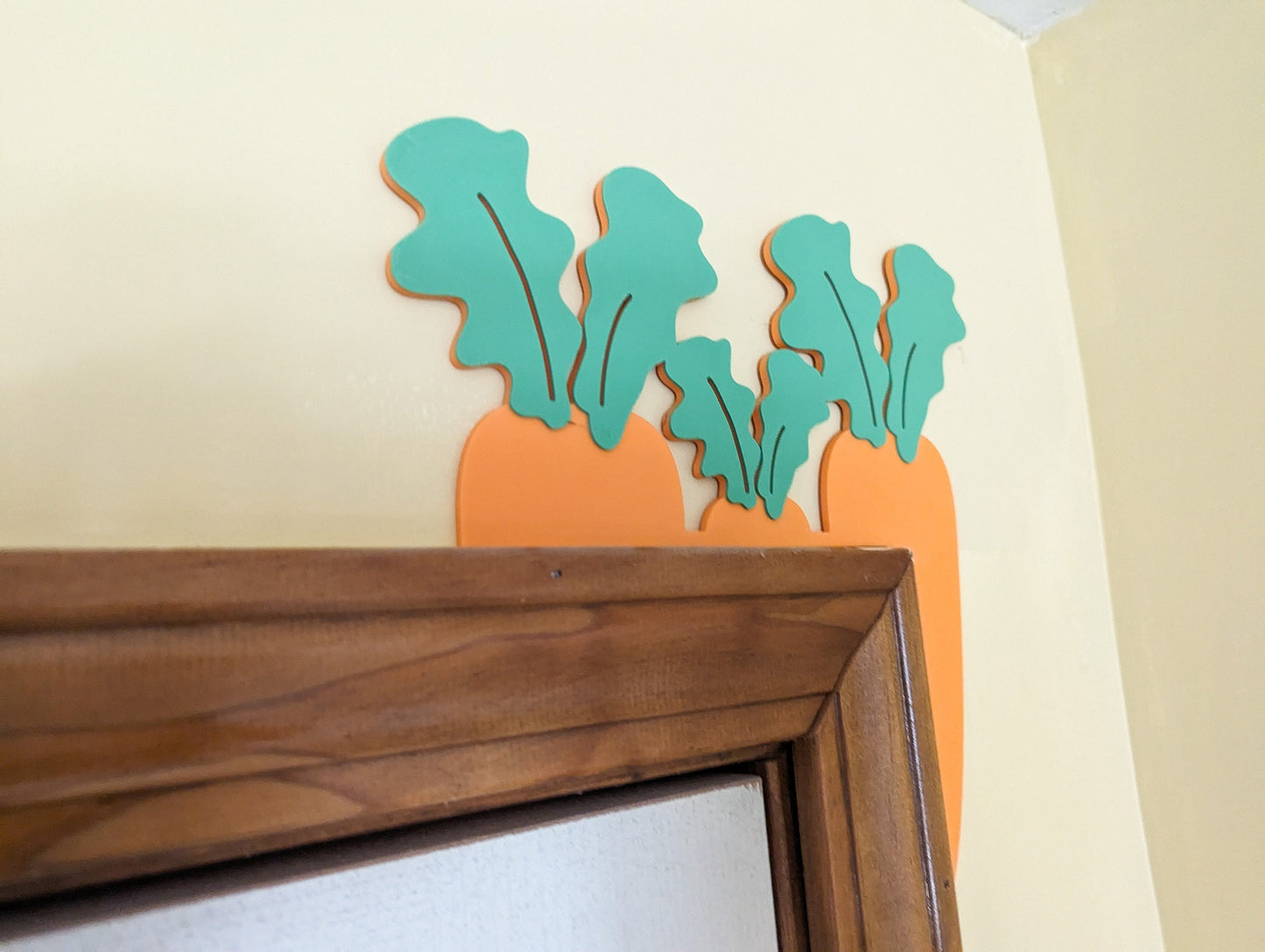 Easter Door Corner Decor - 3D Printed Easter Themed Door Trimmings