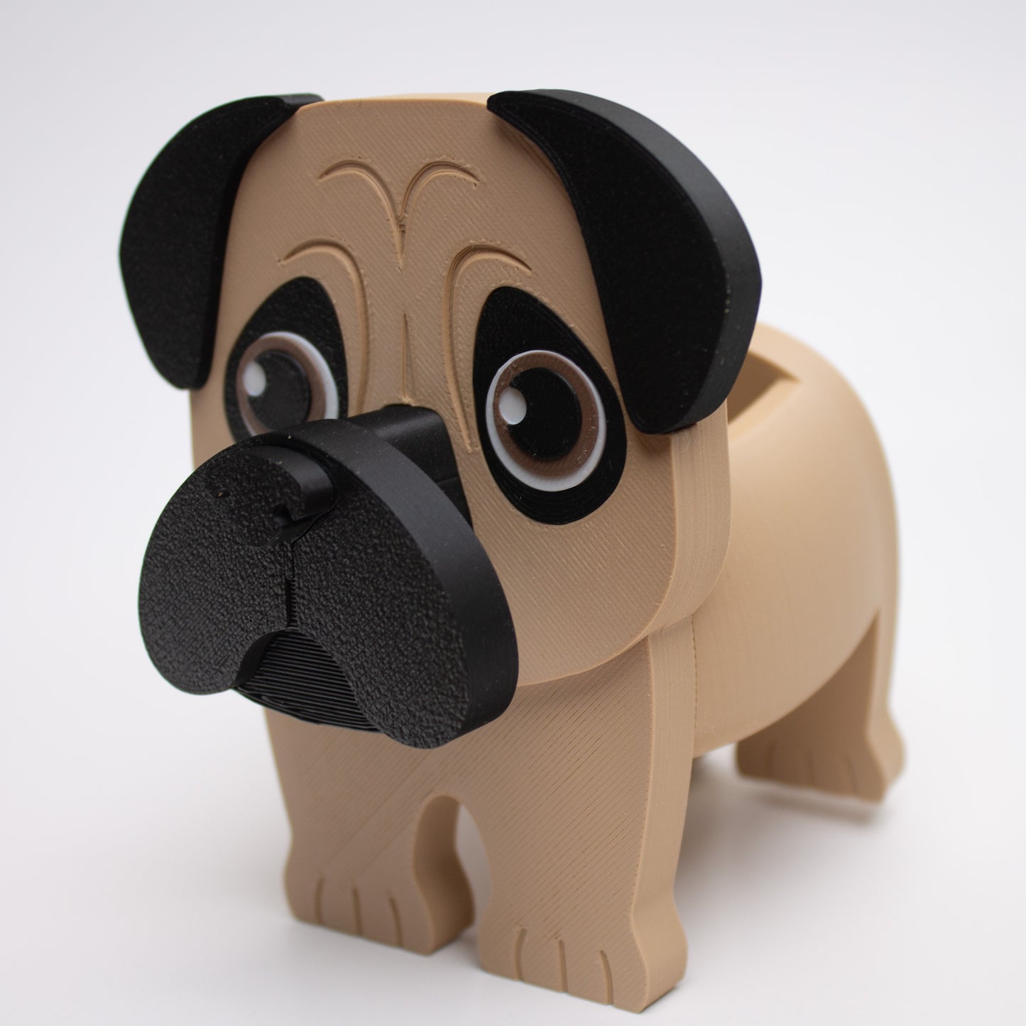 Pug Eyeglass Holder – Adorable and Practical Desk Accessory for Home, Office, or Nightstand Organization