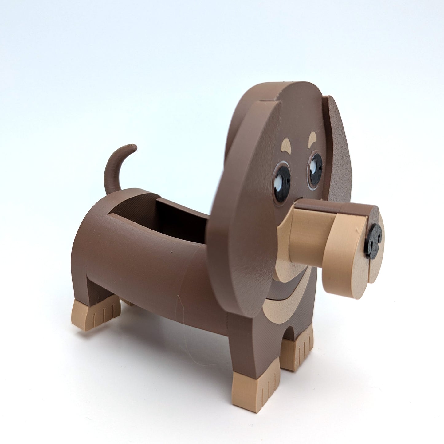 Dachshund Eyeglasses Holder Stand – Cute Dachshund Eyewear Organizer for Desk or Nightstand