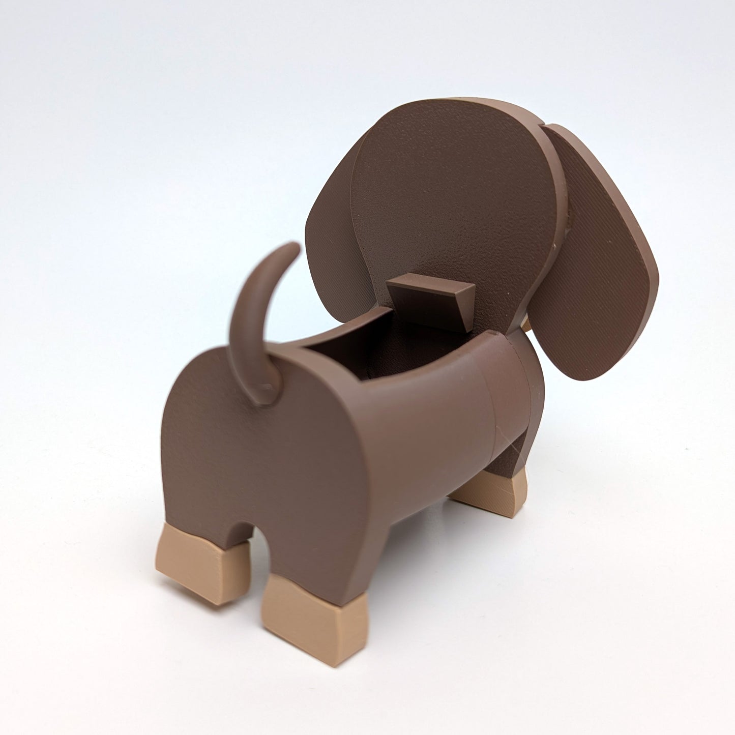 Dachshund Eyeglasses Holder Stand – Cute Dachshund Eyewear Organizer for Desk or Nightstand