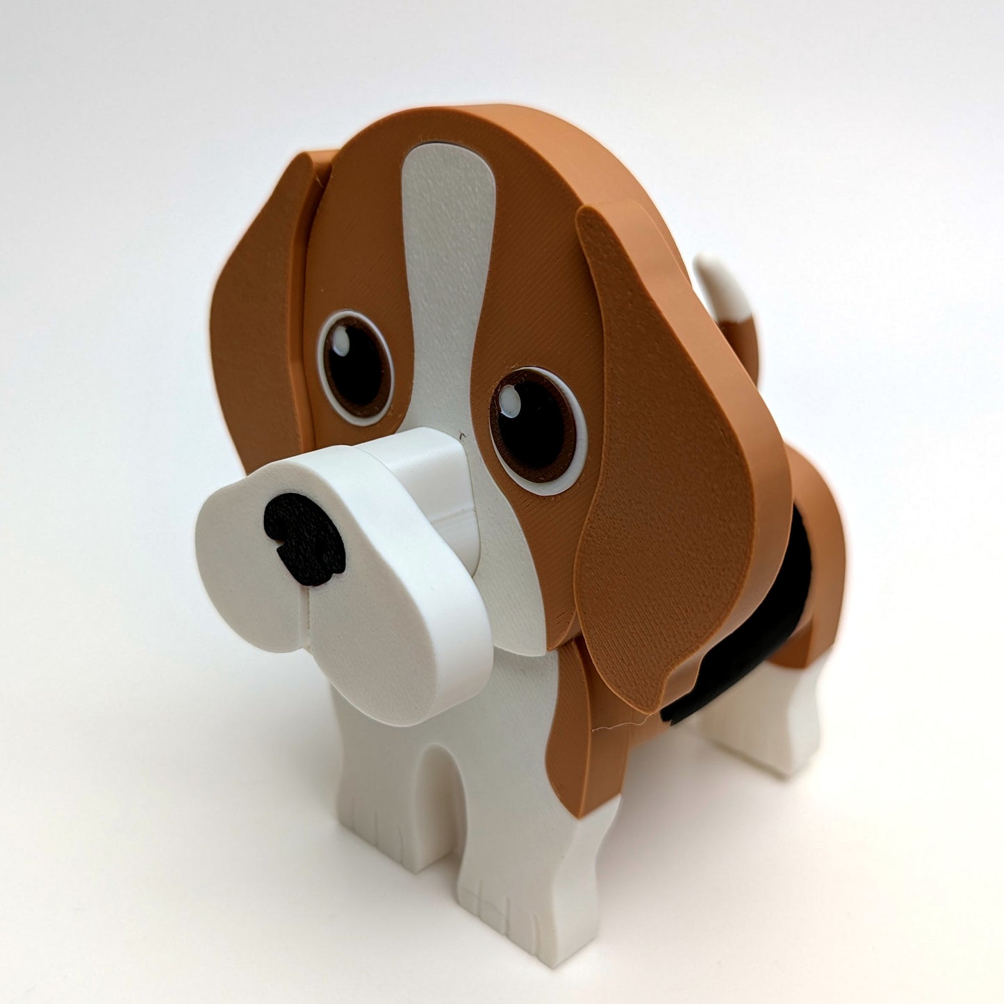 RedFive Beagle Eyeglasses Holder Stand – Cute Beagle Eyewear Organizer for Desk, Nightstand, Office, or Bedroom – Funny Dog Glasses Stand for Adults & Kids