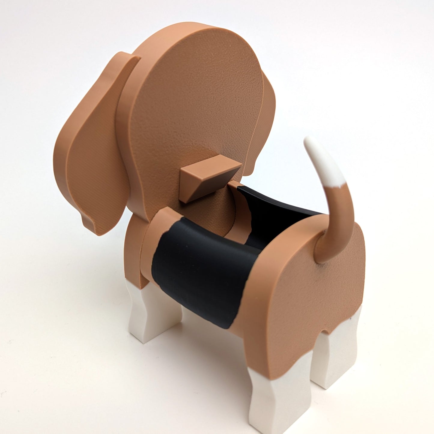 RedFive Beagle Eyeglasses Holder Stand – Cute Beagle Eyewear Organizer for Desk, Nightstand, Office, or Bedroom – Funny Dog Glasses Stand for Adults & Kids