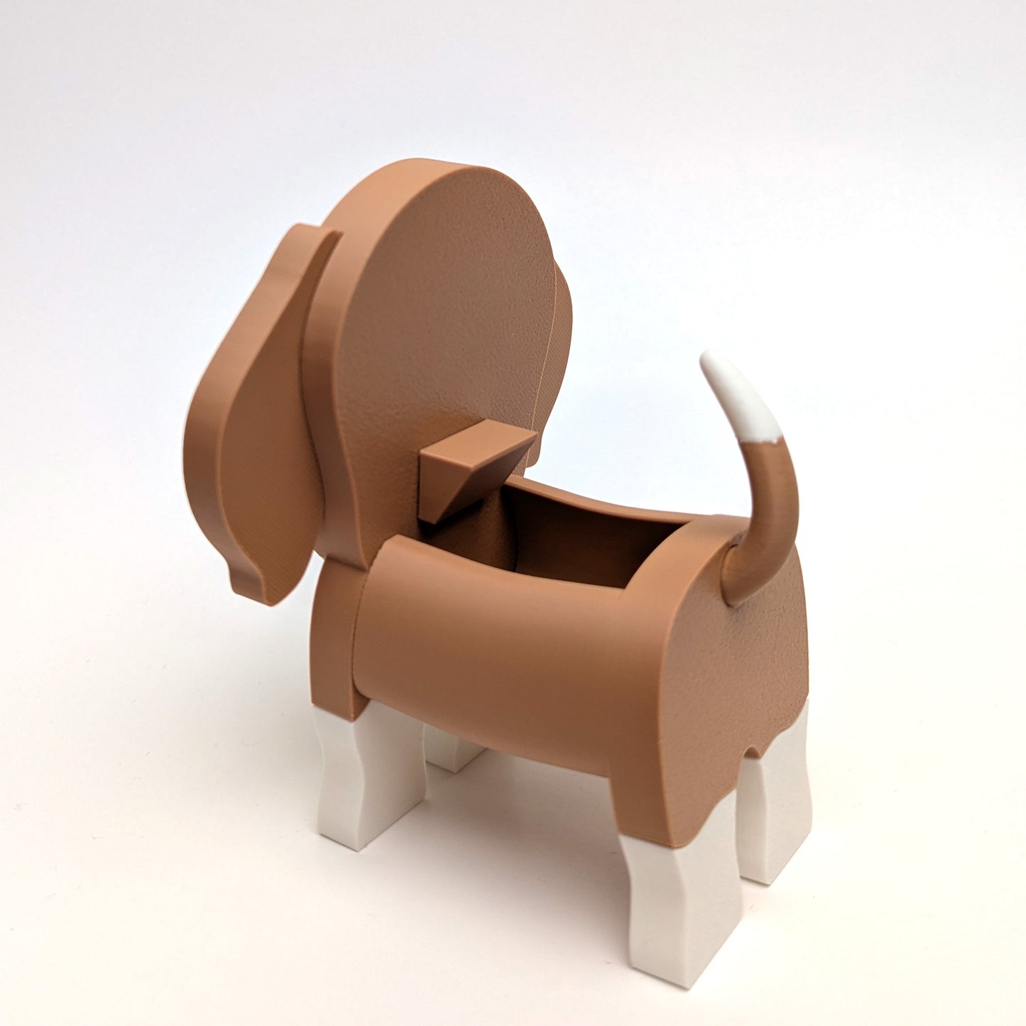 RedFive Beagle Eyeglasses Holder Stand – Cute Beagle Eyewear Organizer for Desk, Nightstand, Office, or Bedroom – Funny Dog Glasses Stand for Adults & Kids