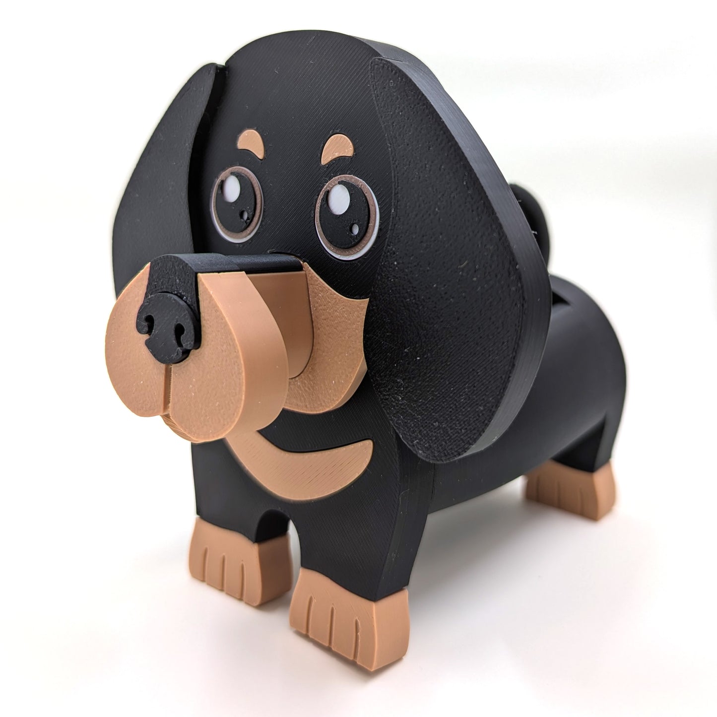 Dachshund Eyeglasses Holder Stand – Cute Dachshund Eyewear Organizer for Desk or Nightstand