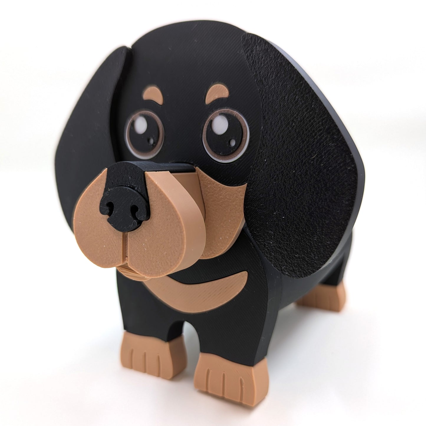 Dachshund Eyeglasses Holder Stand – Cute Dachshund Eyewear Organizer for Desk or Nightstand