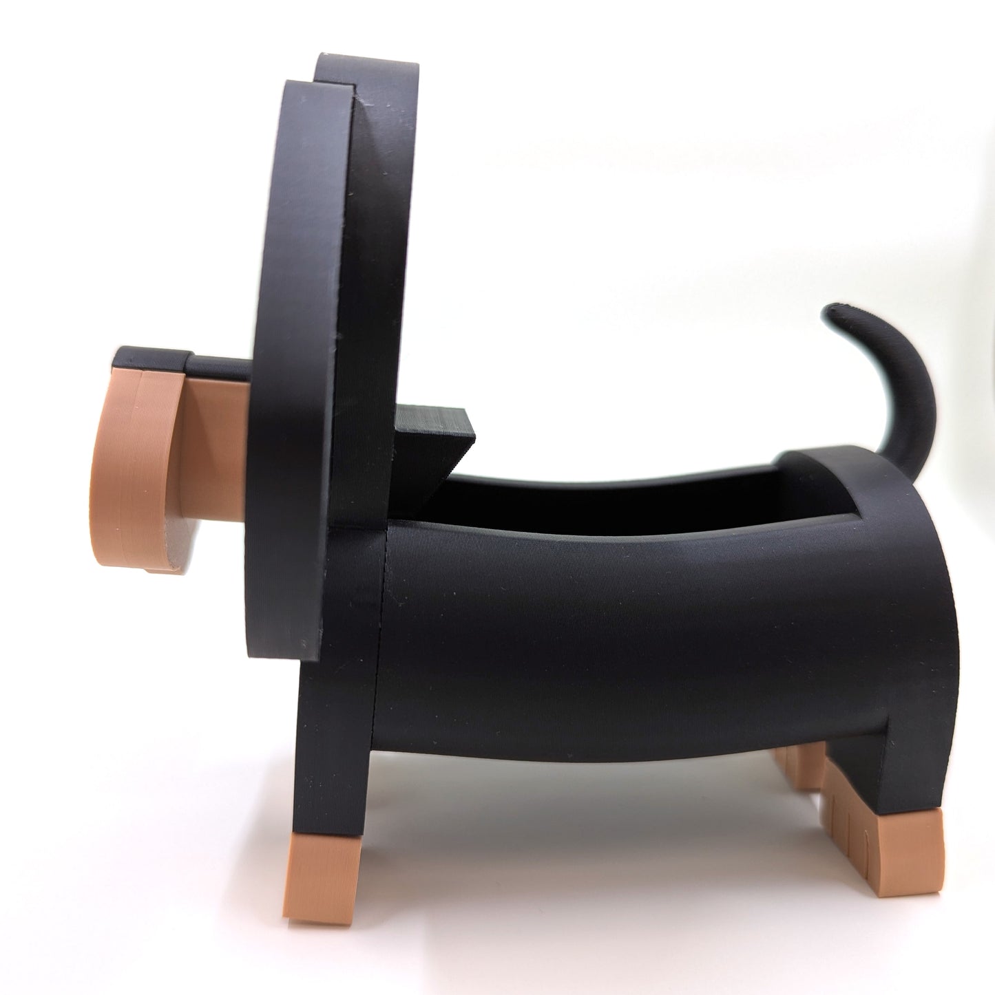 Dachshund Eyeglasses Holder Stand – Cute Dachshund Eyewear Organizer for Desk or Nightstand