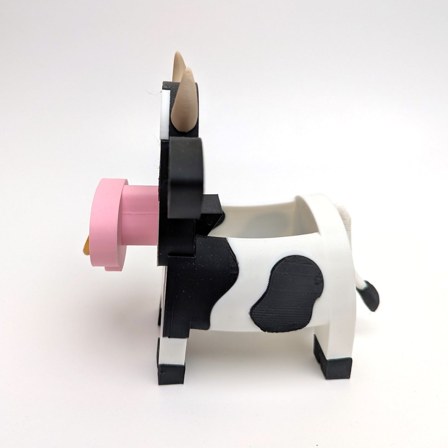 Cute Cow Glasses Display Stand - Eco-Friendly Handmade Eyewear Holder