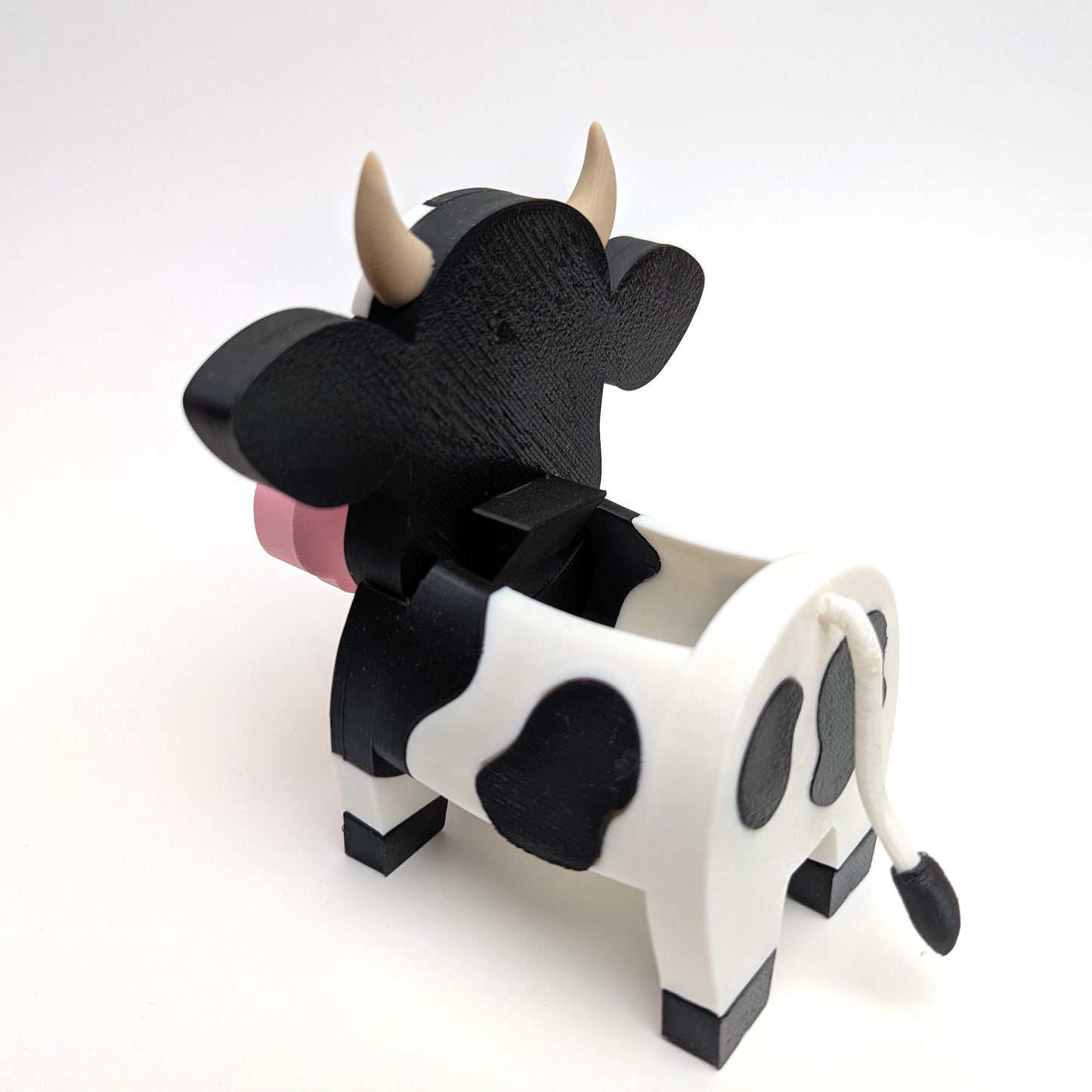 Cute Cow Glasses Display Stand - Eco-Friendly Handmade Eyewear Holder