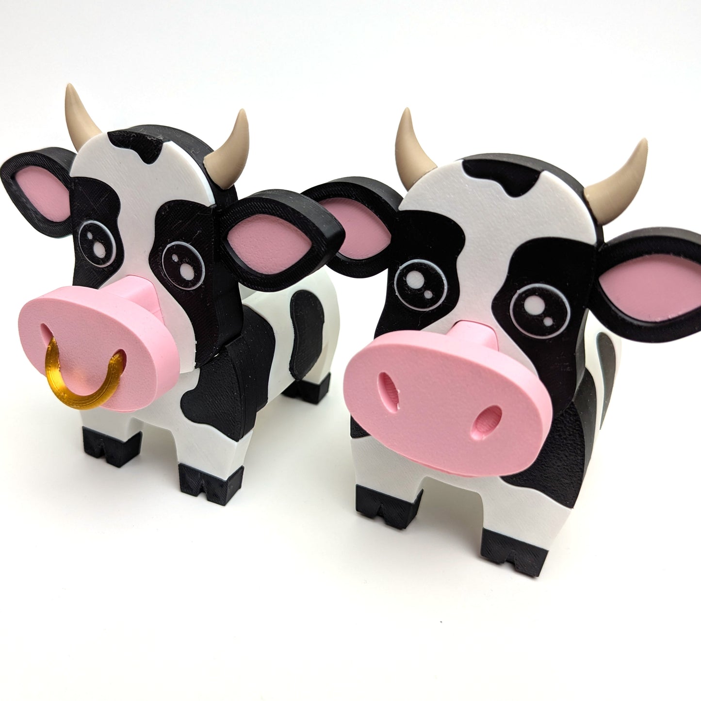 Cute Cow Glasses Display Stand - Eco-Friendly Handmade Eyewear Holder