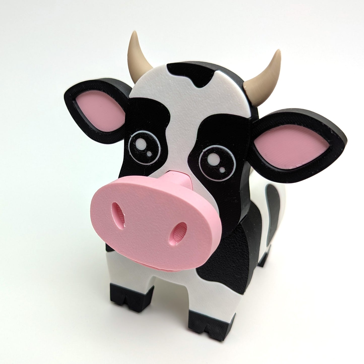 Cute Cow Glasses Display Stand - Eco-Friendly Handmade Eyewear Holder