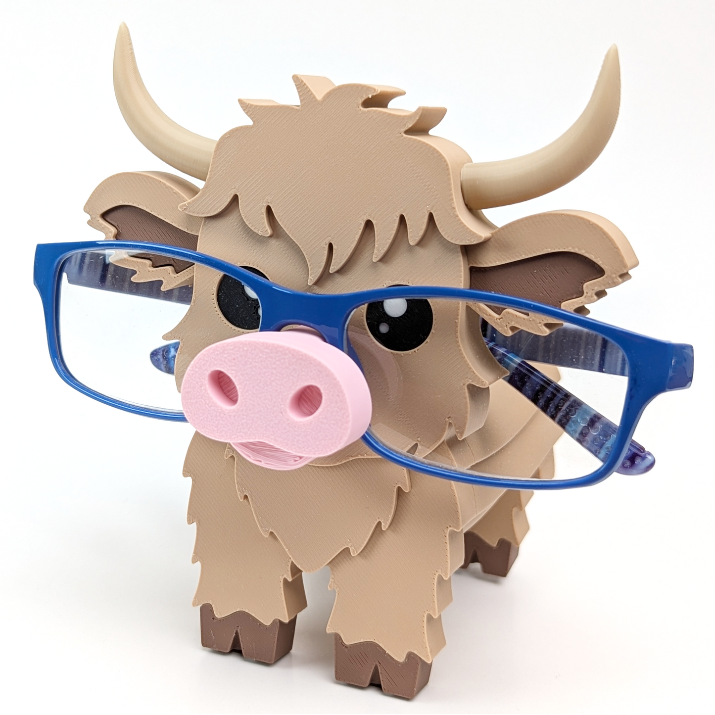 Highland Cow Eyeglass Holder