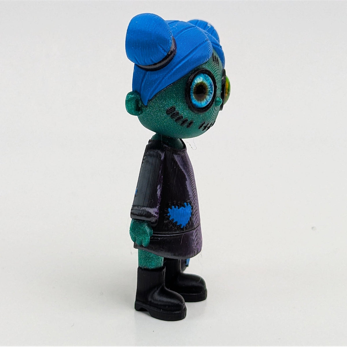 Agnes - Spooky Cute Zombie Girl Figurine & Magnet with Cat Companion - RedFive Labs
