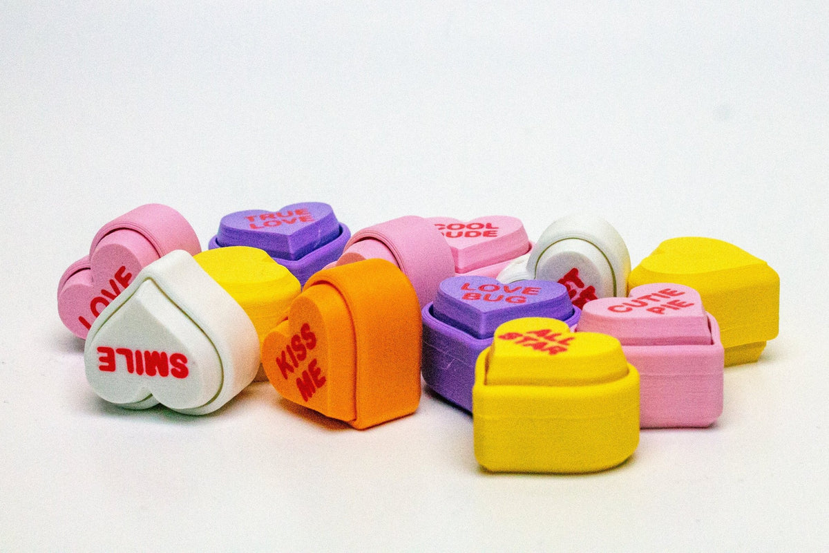 Candy Hearts Fidget Clicker - RedFive Labs