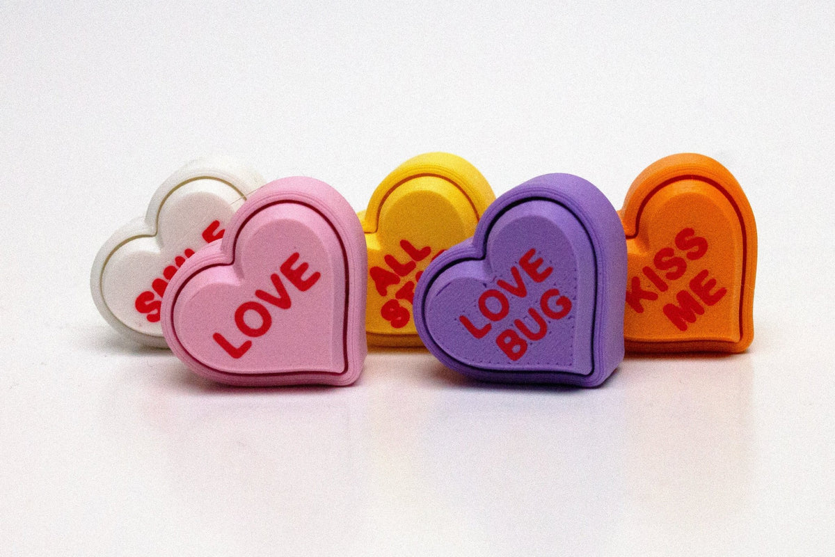 Candy Hearts Fidget Clicker - RedFive Labs