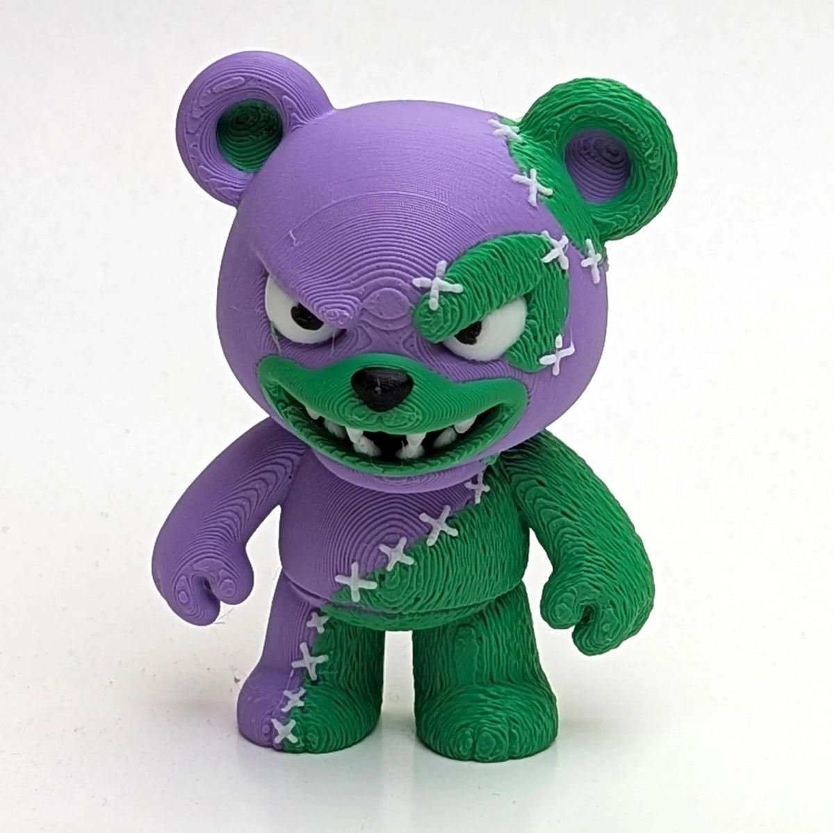 Patchwork Bear Figurine - RedFive Labs