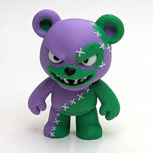 Patchwork Bear Figurine - RedFive Labs
