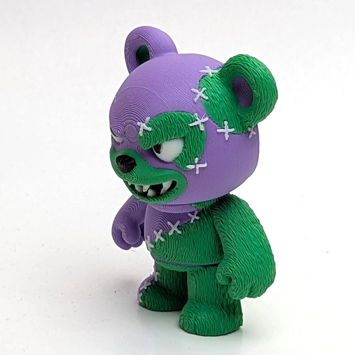 Patchwork Bear Figurine - RedFive Labs