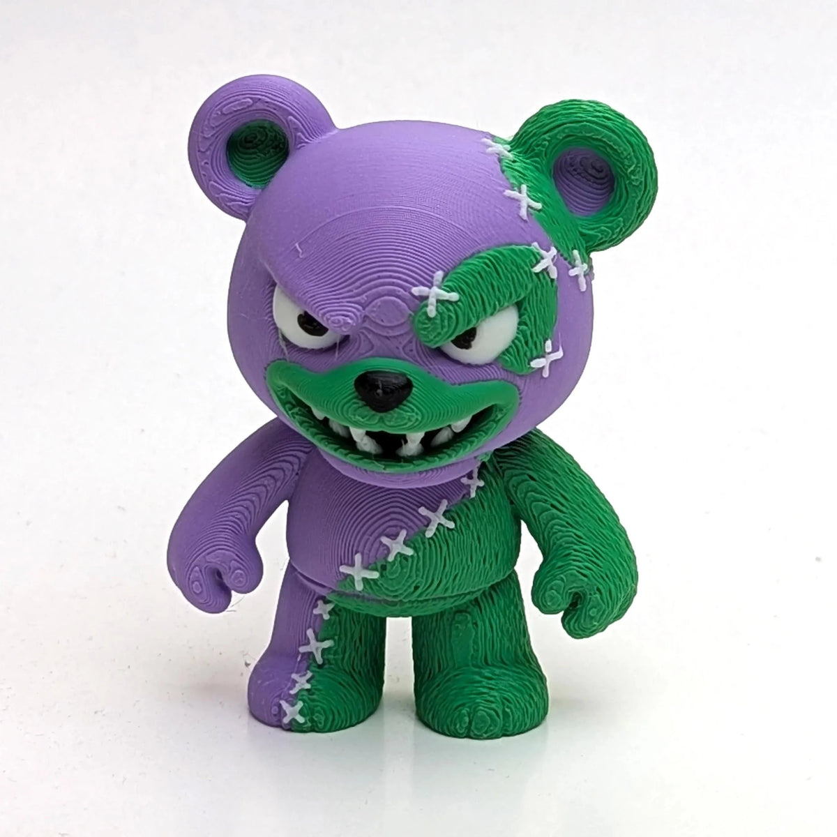 Patchwork Bear Figurine - RedFive Labs