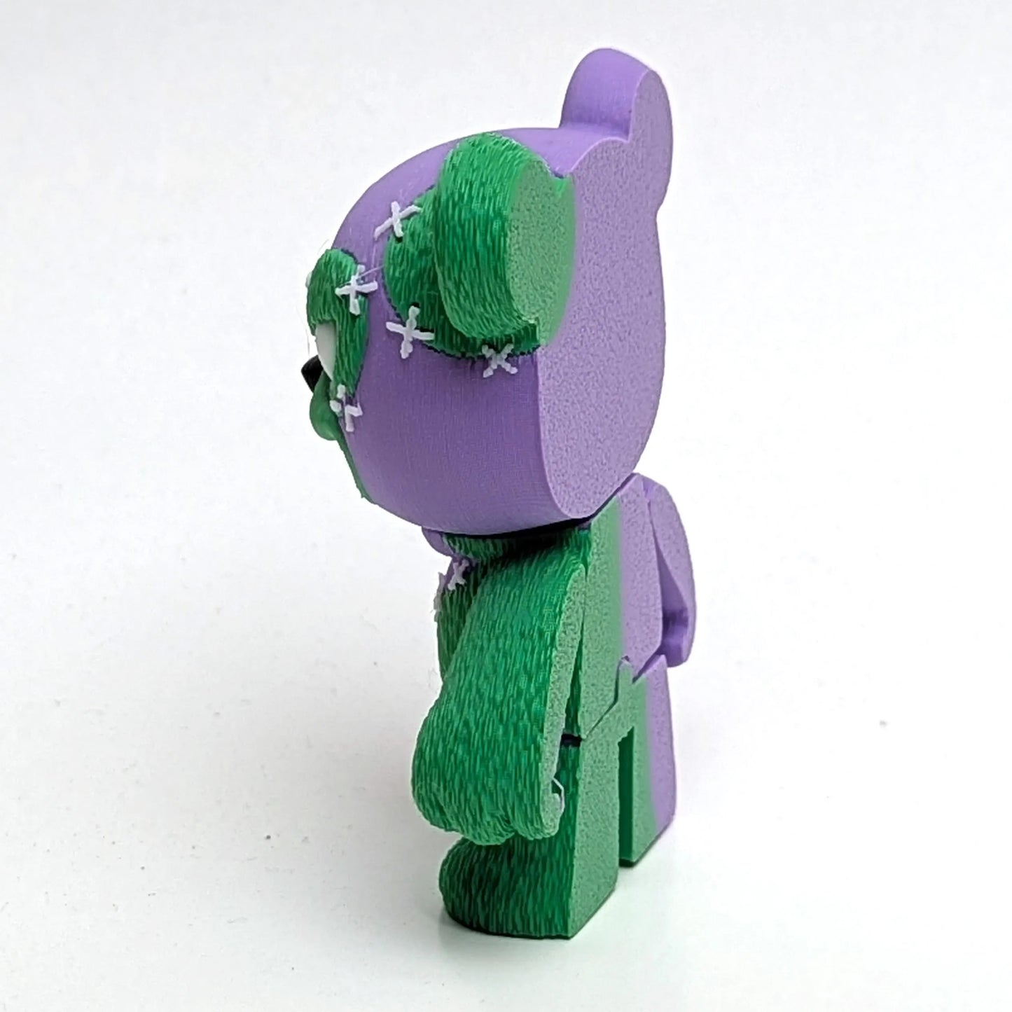 Patchwork Bear Figurine